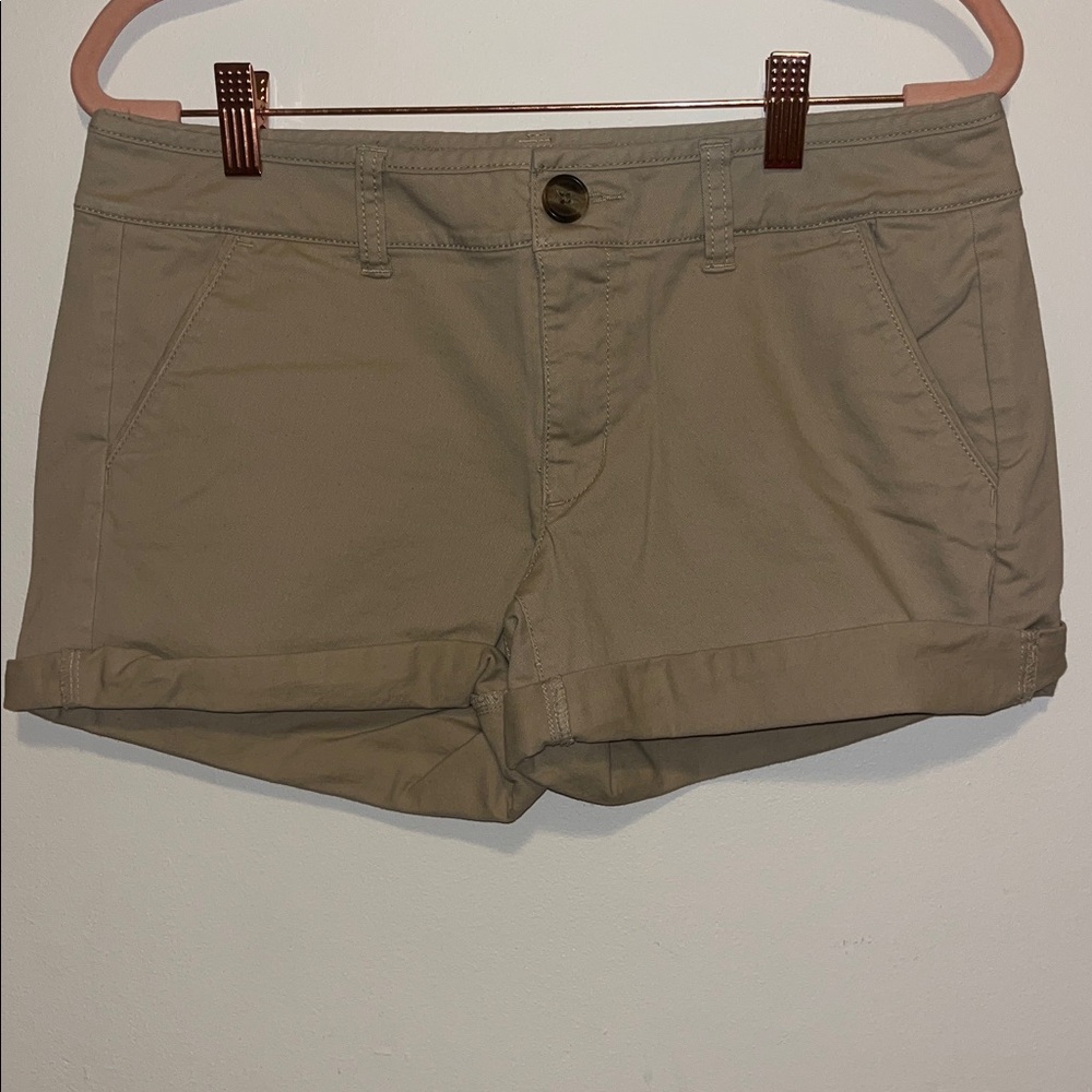 American Eagle Outfitters Tan Women's Cargo Shorts